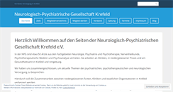 Desktop Screenshot of npg-krefeld.de