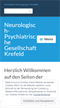 Mobile Screenshot of npg-krefeld.de